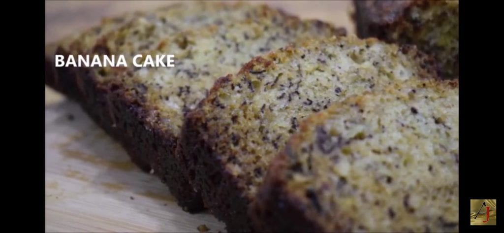 Ovenless Banana Cake